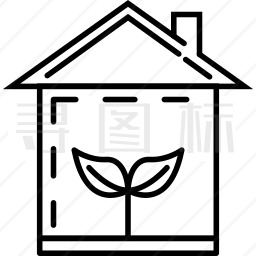 生态住宅图标