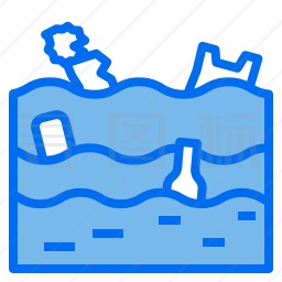 水源污染图标