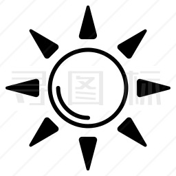 太阳图标