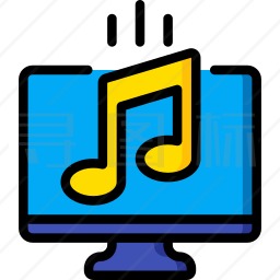 电脑音乐图标