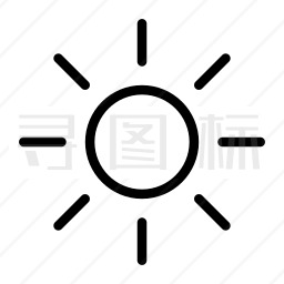 太阳图标