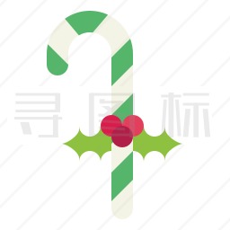 糖果手杖图标