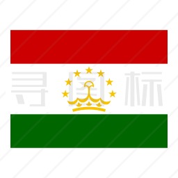 塔吉克斯坦共和国国旗图标