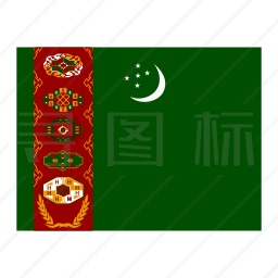 土库曼斯坦国旗图标