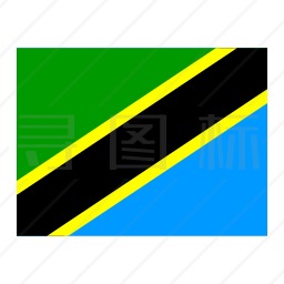 坦桑尼亚国旗图标