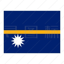 瑙鲁国旗图标