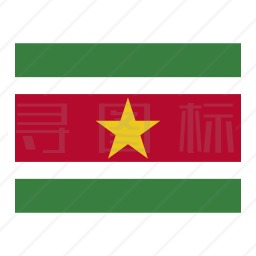 苏里南国旗图标