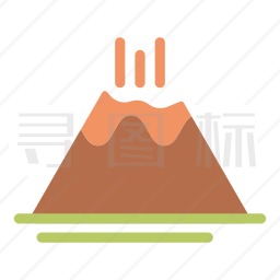 火山图标