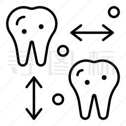 牙齿图标