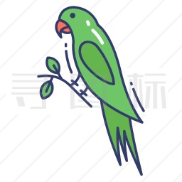 鹦鹉图标