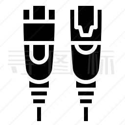 RJ45连接器图标