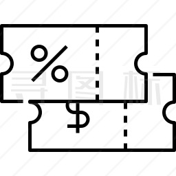 优惠券图标