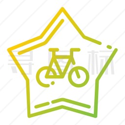 自行车徽章图标