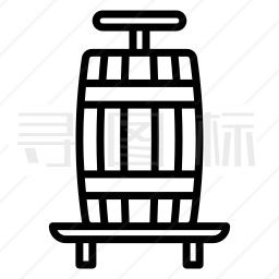 葡萄酒桶图标
