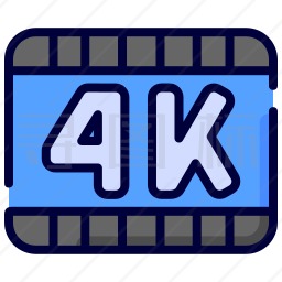 4K电影图标