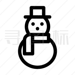 雪人图标