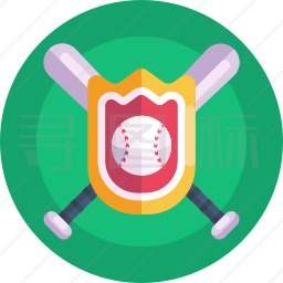 棒球徽章图标