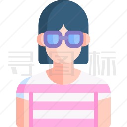 女孩图标