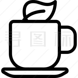 有机茶图标