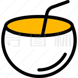 椰子饮料图标