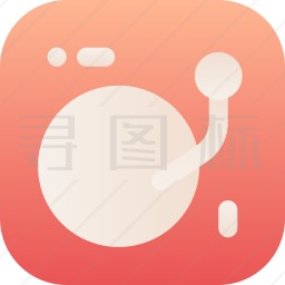 DJ混音器图标