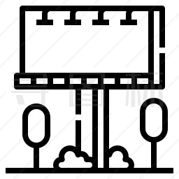 广告牌图标