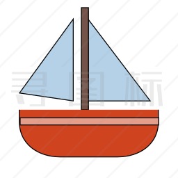  帆船图标