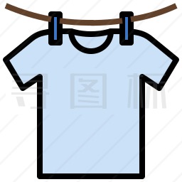 晾衣服图标