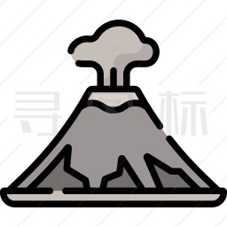 火山图标