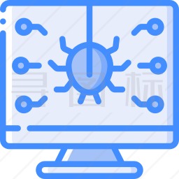 计算机病毒图标