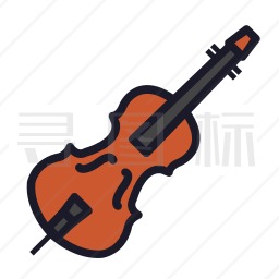  小提琴 图标