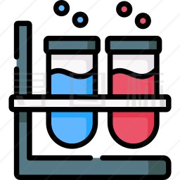 试管图标
