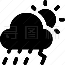 下雨图标