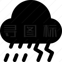 雷雨图标