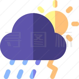 下雨图标