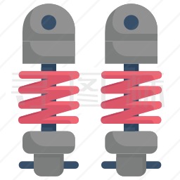 减震器图标