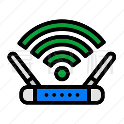 WiFi路由器图标