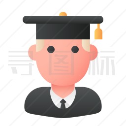 毕业生图标