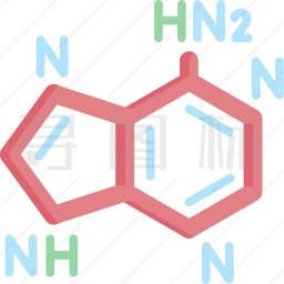 分子结构图标