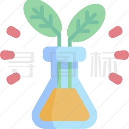 植物实验图标