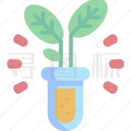 植物实验图标
