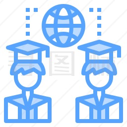 毕业生图标