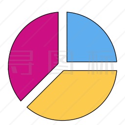  饼状图图标