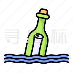 漂流瓶图标