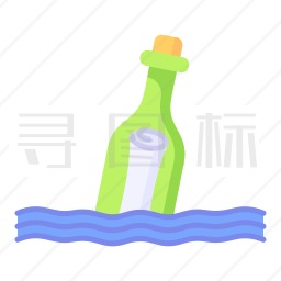 漂流瓶图标