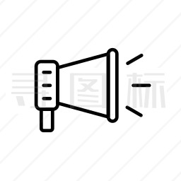 扩音器图标