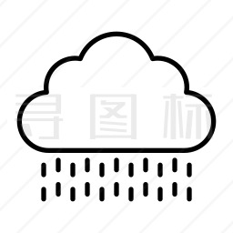 雨图标