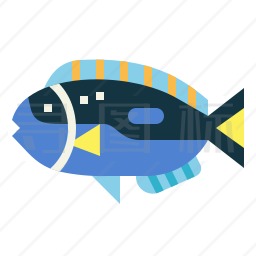 蓝塘鱼图标