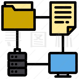 数据传输图标