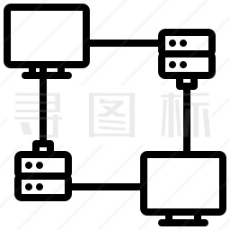 数据连接图标